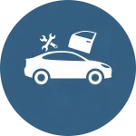 Sustitución y alineado de piezas dañadas